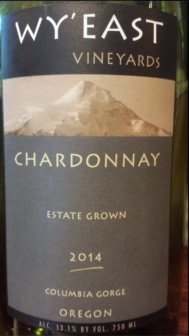 Wy’East Vineyard – Chardonnay 2014 – Estate Grown – Columbia Gorge