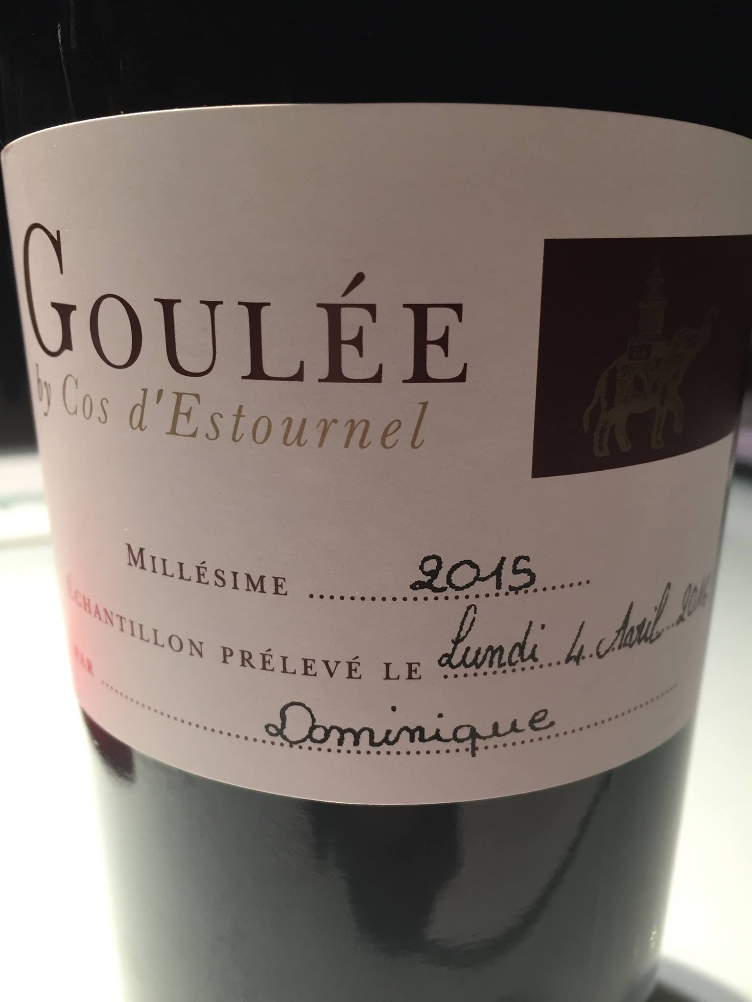 Goulée by Cos d’Estournel 2015 – Médoc