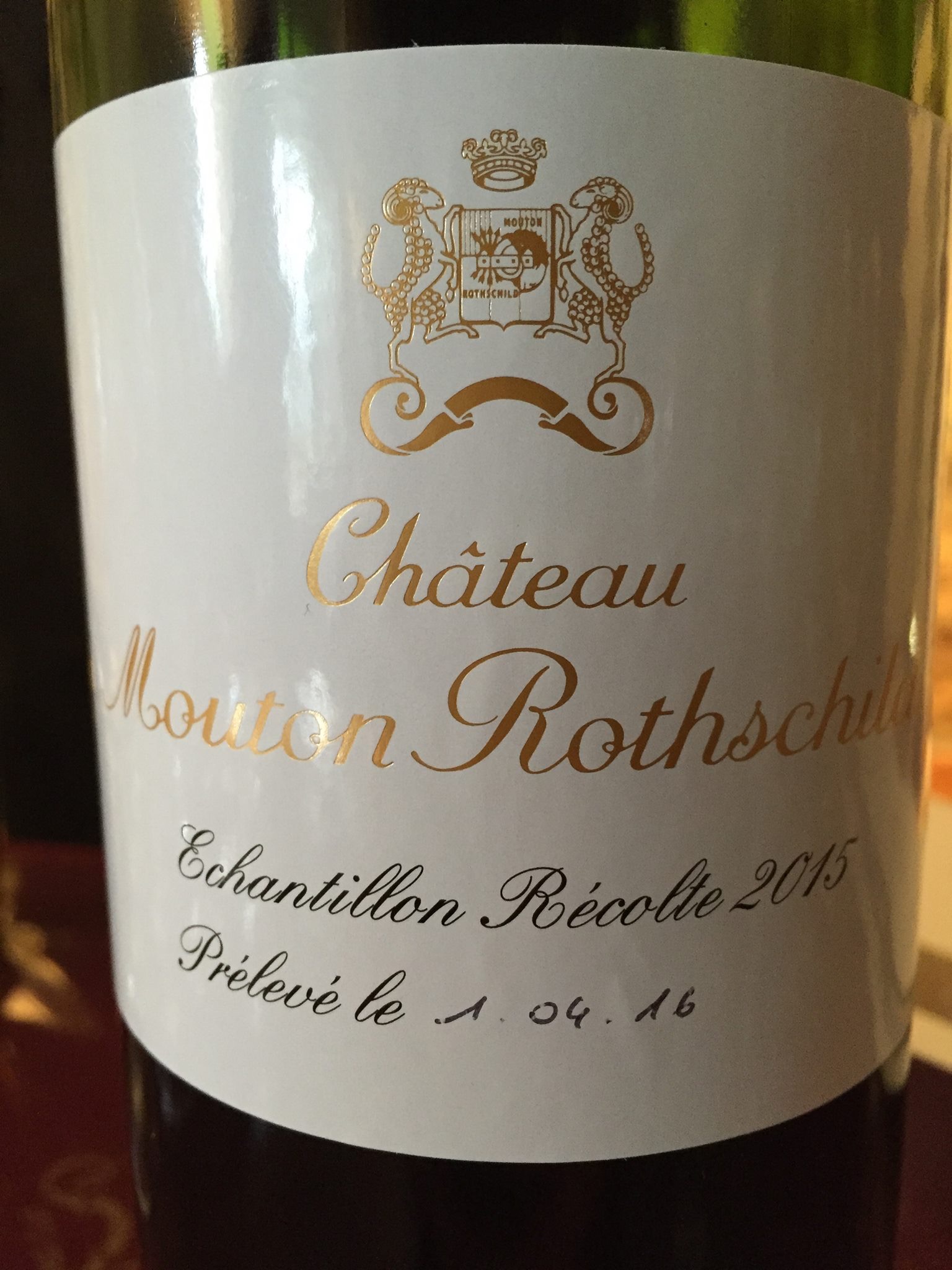 Château Mouton Rothschild 2015 – Pauillac, 1er Grand Cru Classé