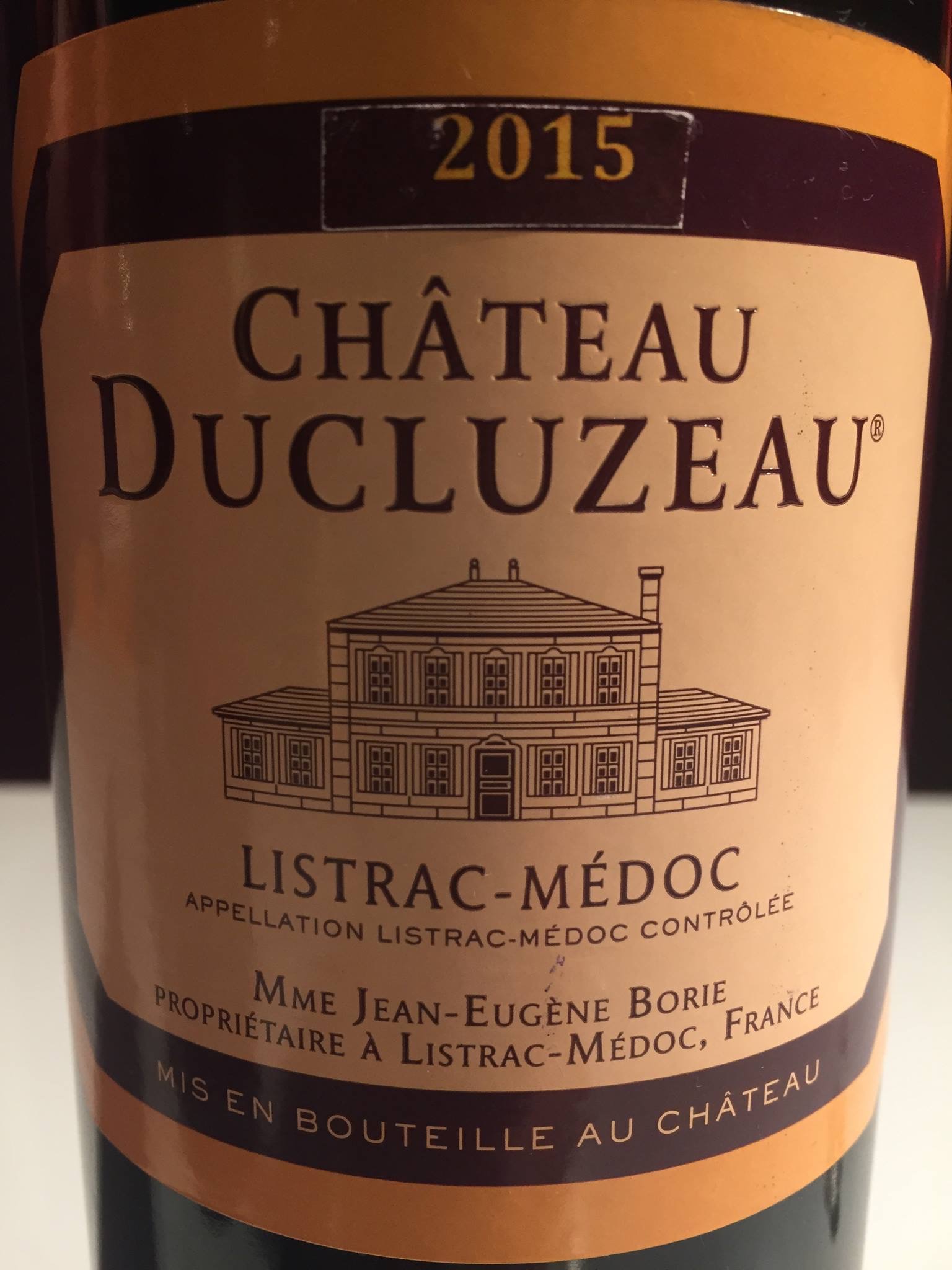 Château Ducluzeau 2015 – Listrac-Médoc