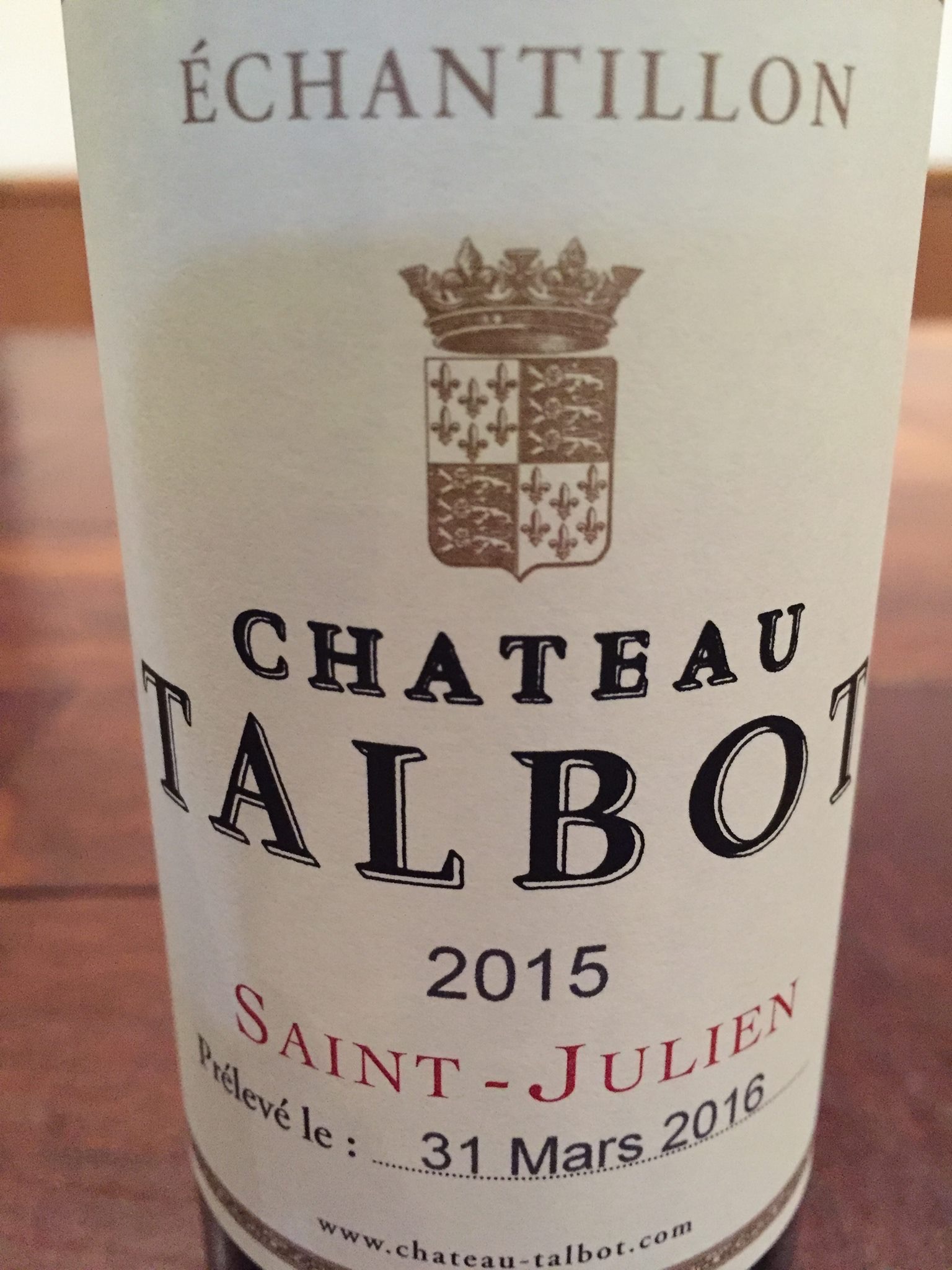 Château Talbot 2015 – Saint-Julien