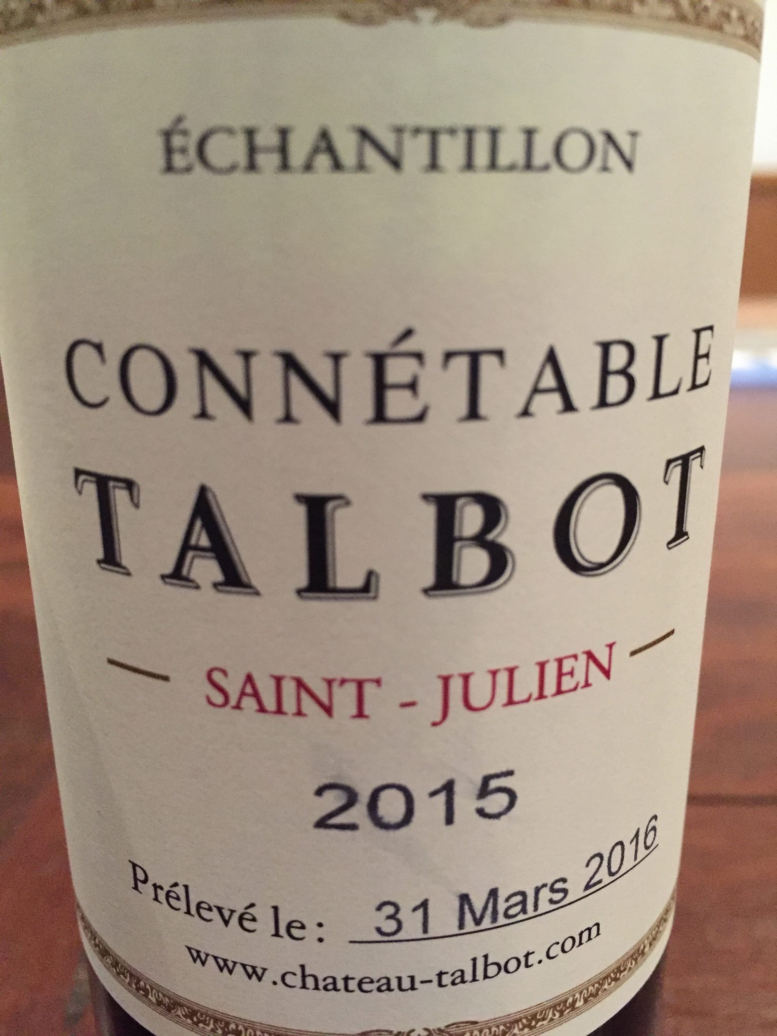 Connétable Talbot 2015 – Saint-Julien