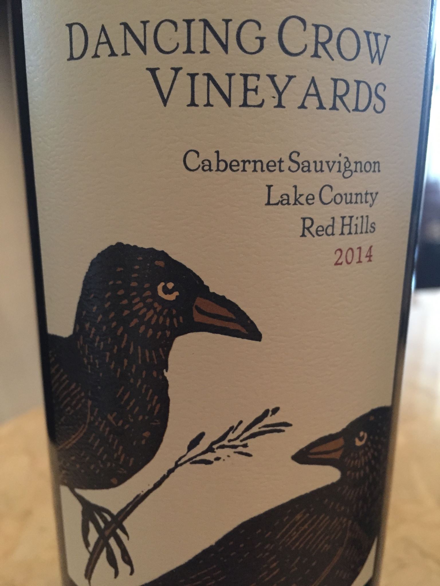 Dancing Crow Vineyards – Cabernet Sauvignon 2014 – Lake County Red Hills