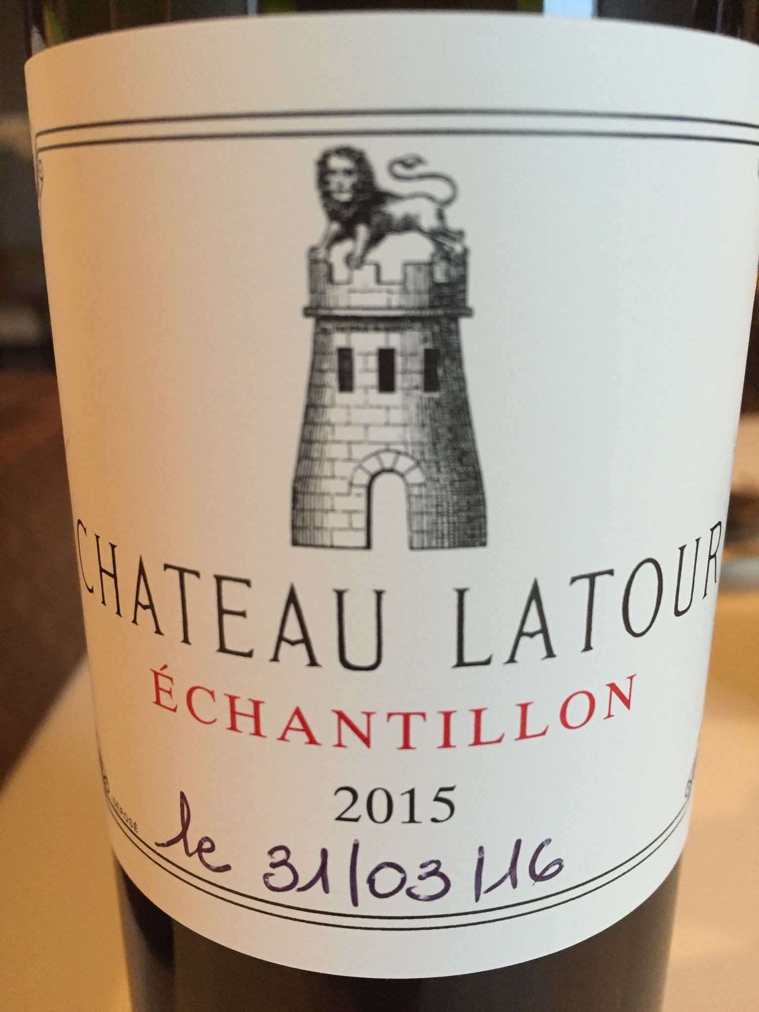 Grand Vin de Château Latour 2015 – Pauillac, 1er Grand Cru Classé