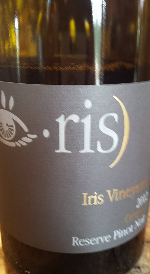 Iris Vineyards – Reserve Pinot Noir 2012 – Oregon