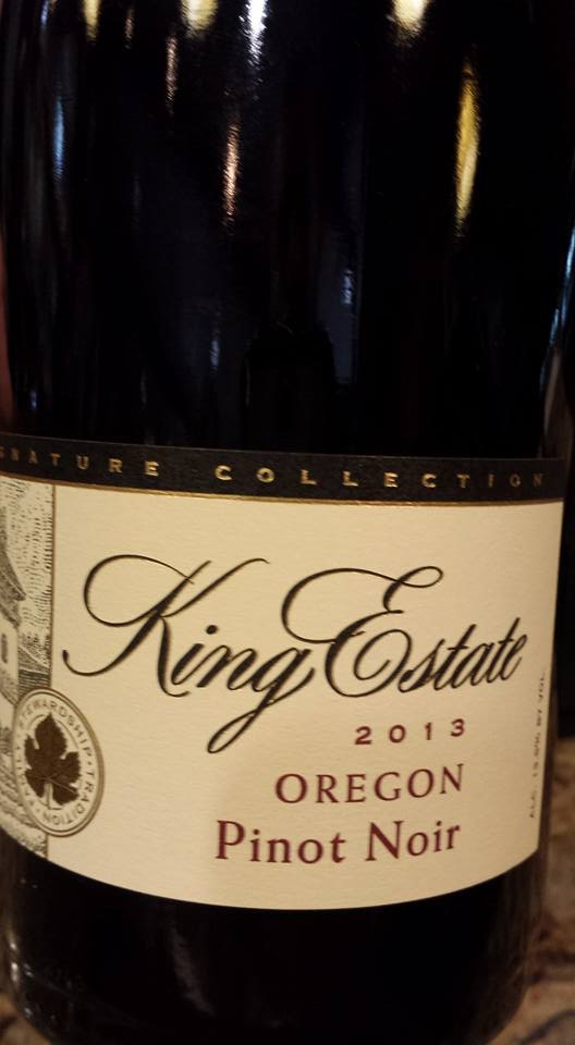 King Estate – 2013 Pinot Noir – Oregon