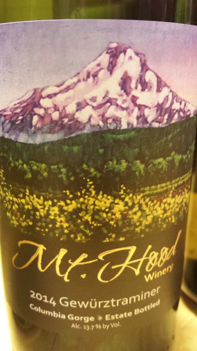 Mt. Hood Winery – Gewürztraminer 2014 – Columbia Gorge