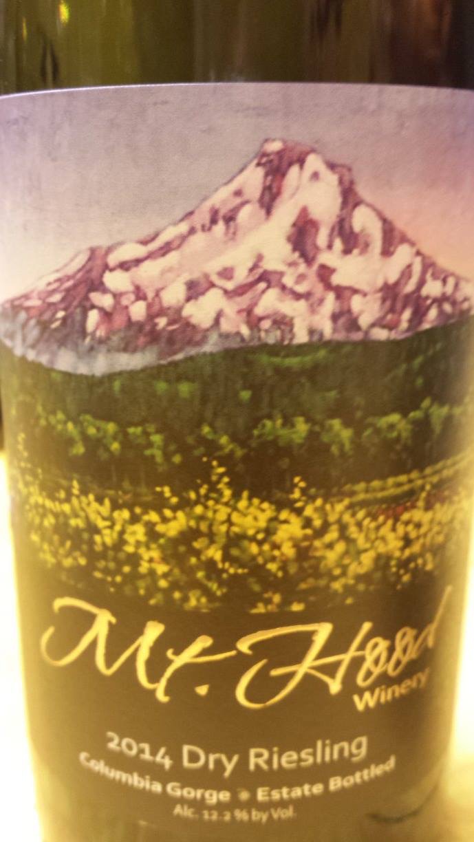 Mt. Hood Winery – Dry Riesling 2014 – Columbia Gorge