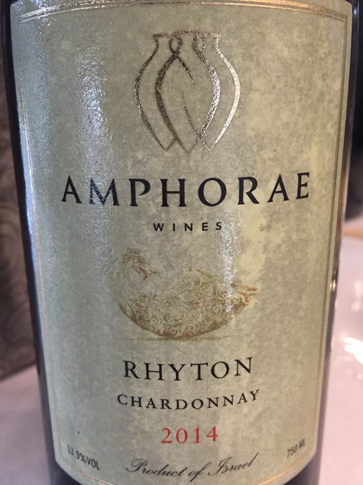 Amphorae – Rhyton Collection 2014 Chardonnay – Galilee