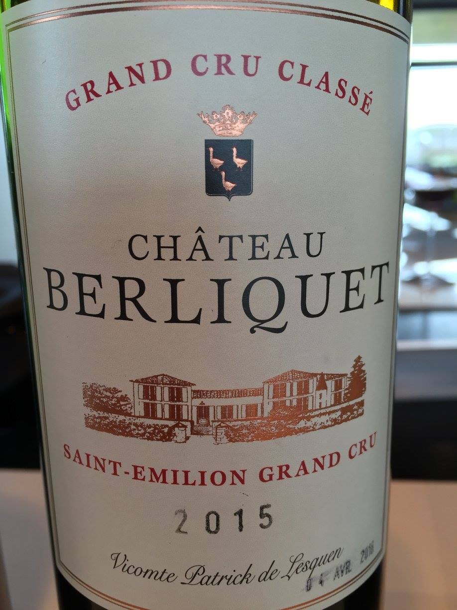 Château Berliquet 2015 – Saint-Emilion Grand Cru Classé