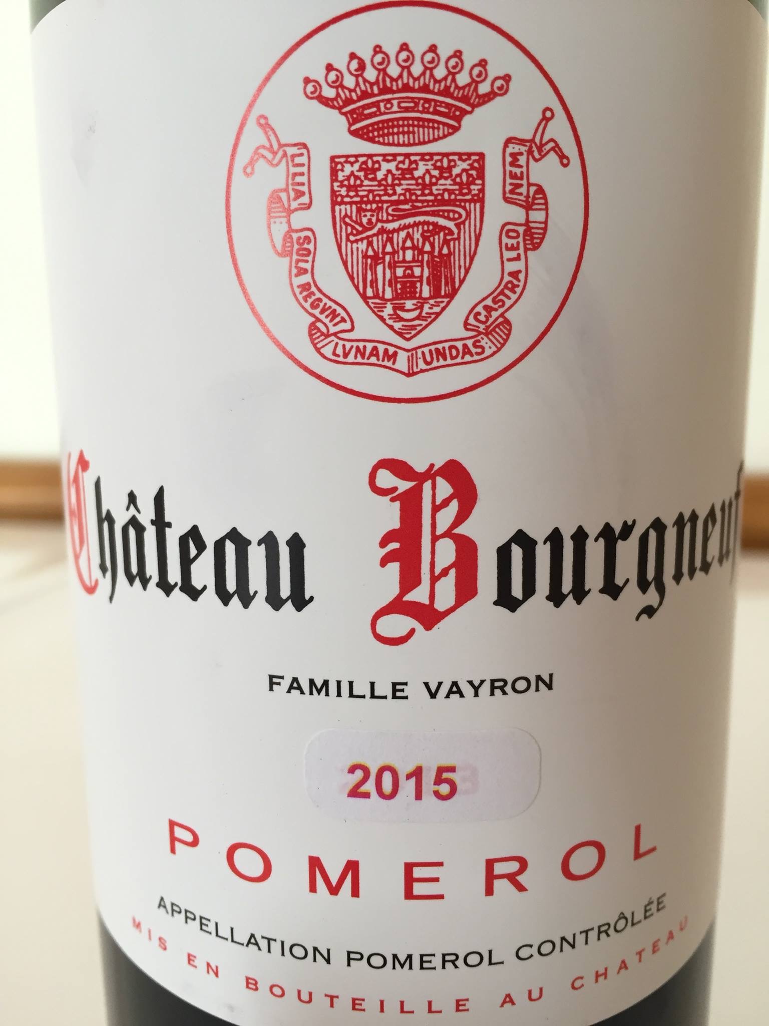 Château Bourgneuf 2015 – Pomerol