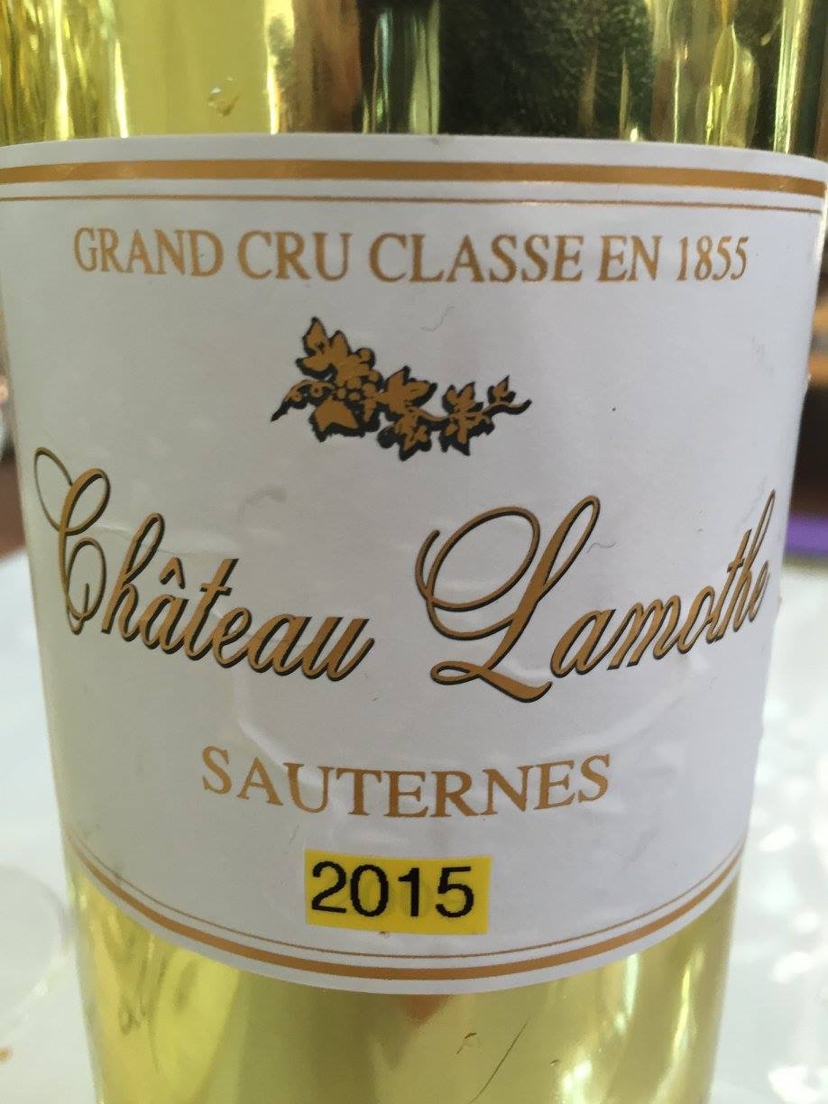 Château Lamothe-Despujols 2015 – Sauternes, 2nd Cru Classé