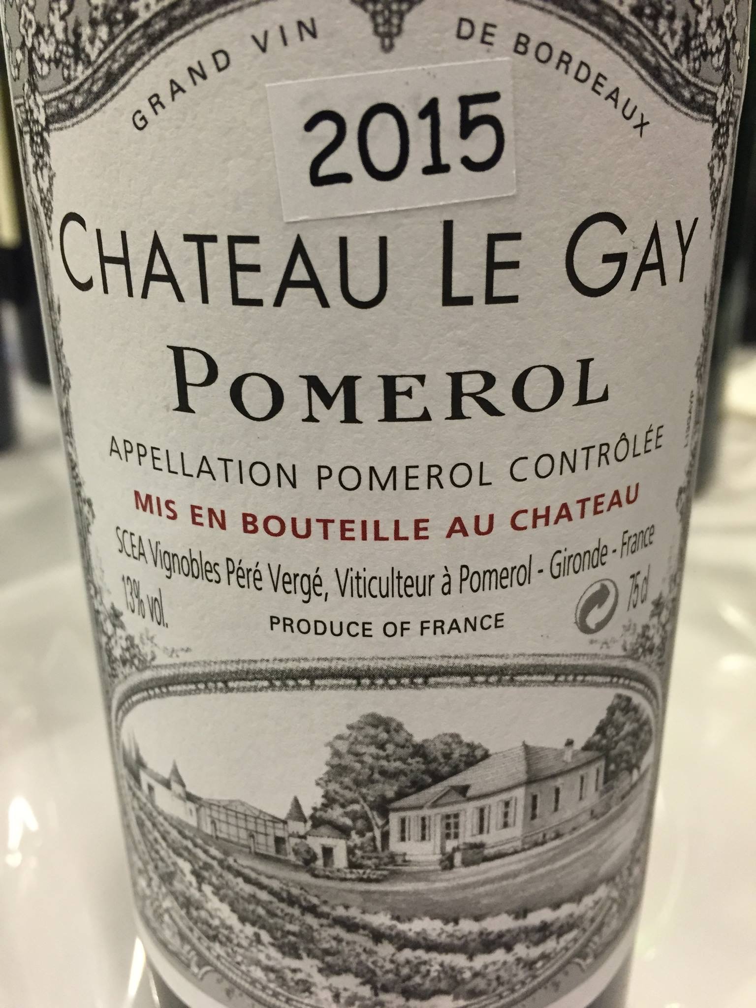 Château Le Gay 2015 – Pomerol