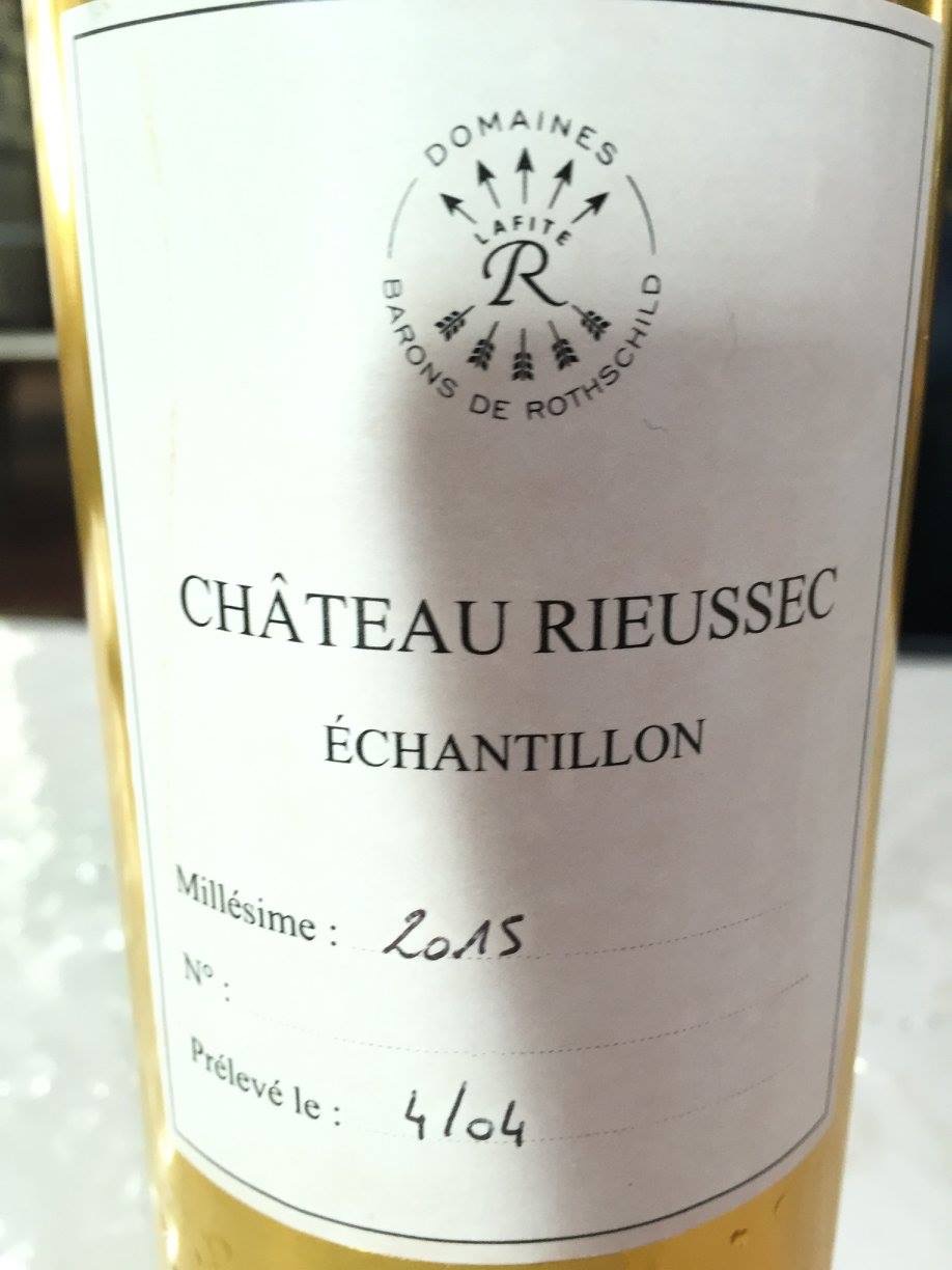Château Rieussec 2015 – Sauternes, 1er Cru Classé