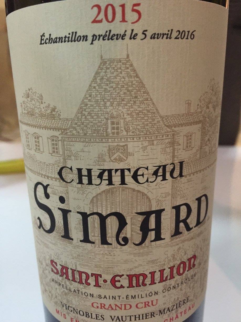 Château Simard 2015 – Saint-Emilion Grand Cru