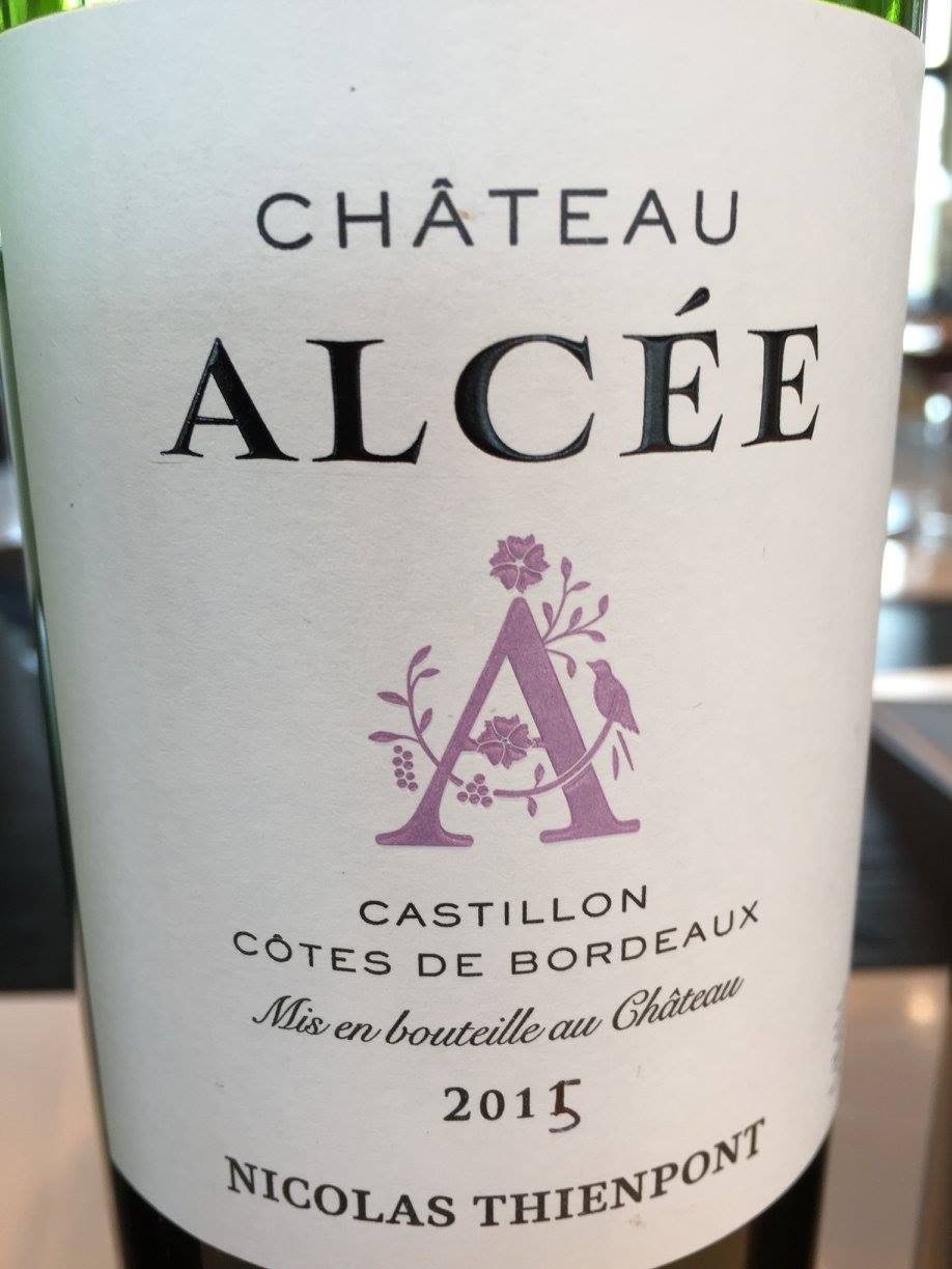 Château d’Alcée 2015 – Castillon Côtes-de-Bordeaux