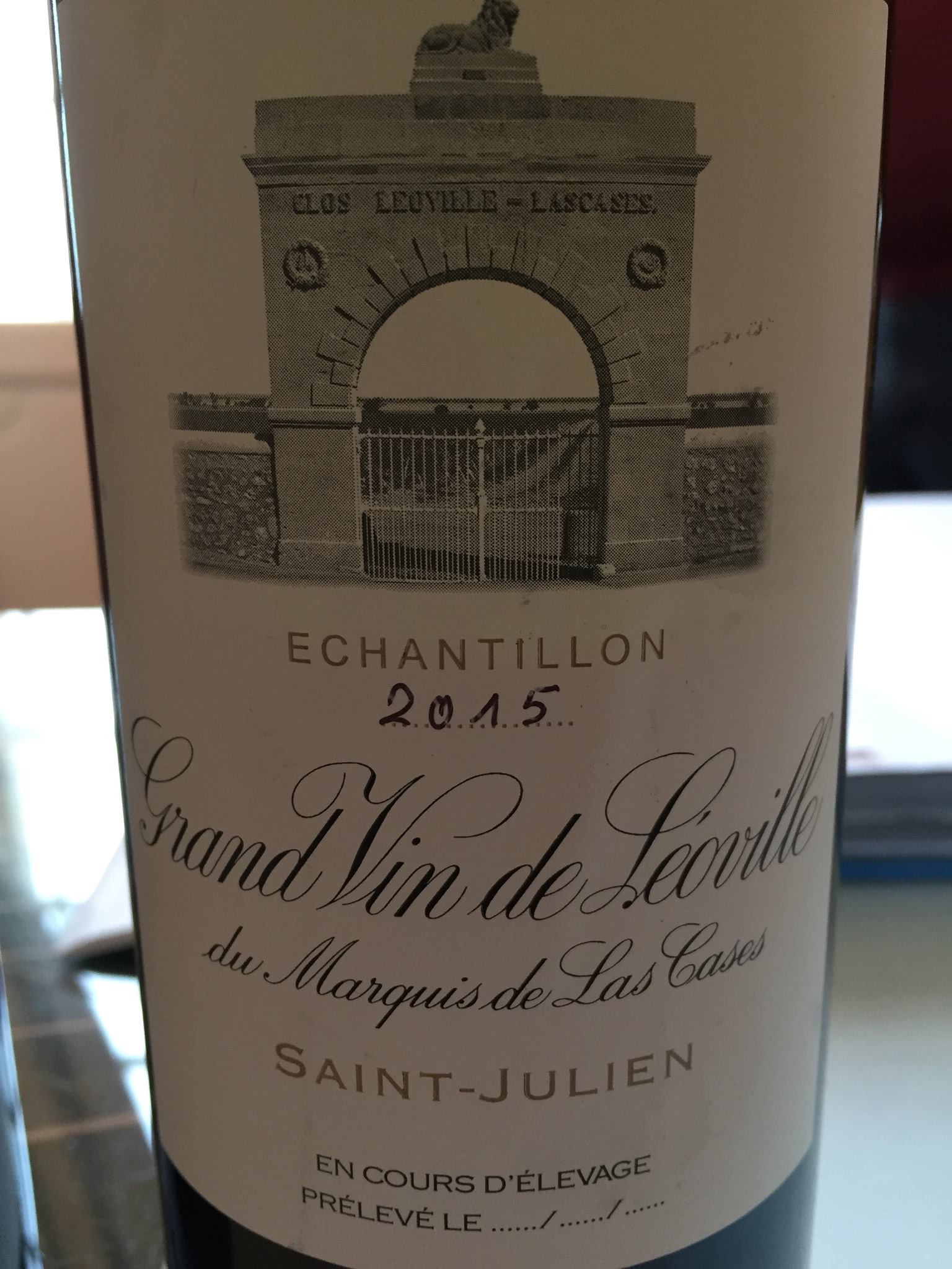 Grand Vin de Léoville du Marquis de Las Cases 2015 – Saint-Julien, Grand Cru Classé
