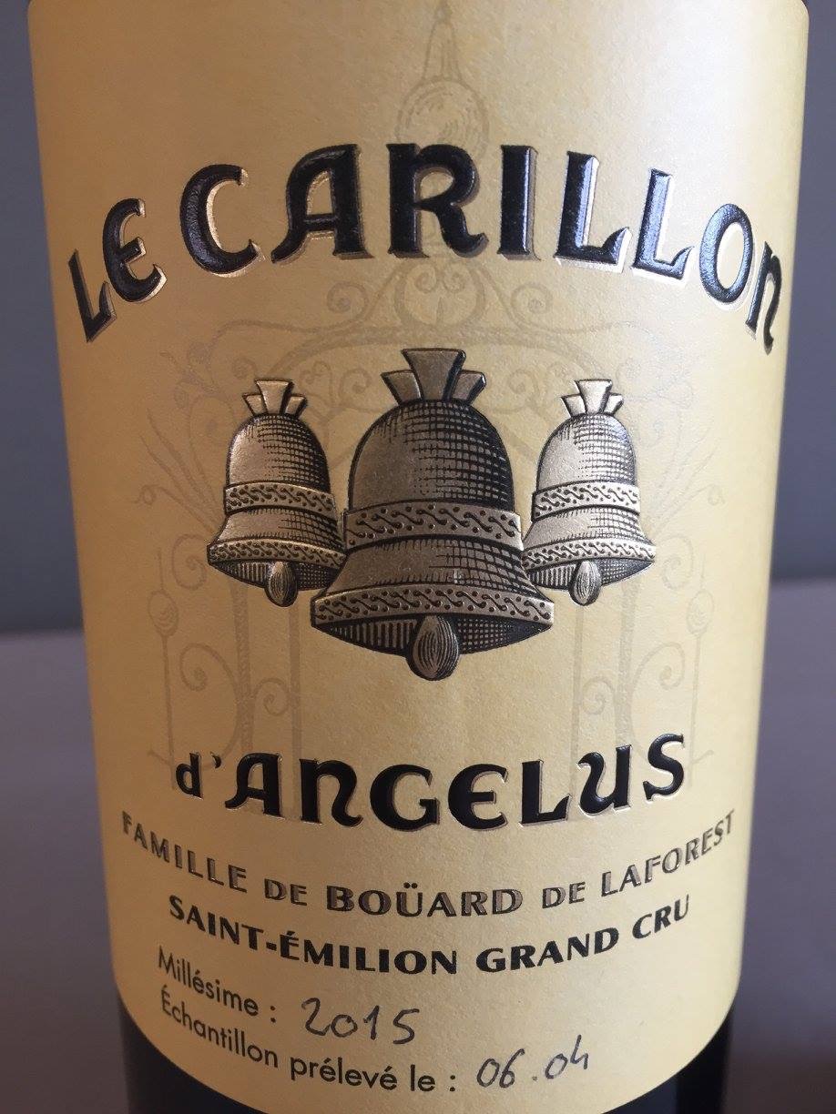 Le Carillon d’Angélus 2015 – Saint-Emilion Grand Cru
