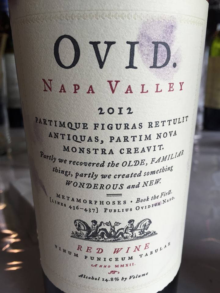 OVID 2012 – Red Wine – Napa Valley