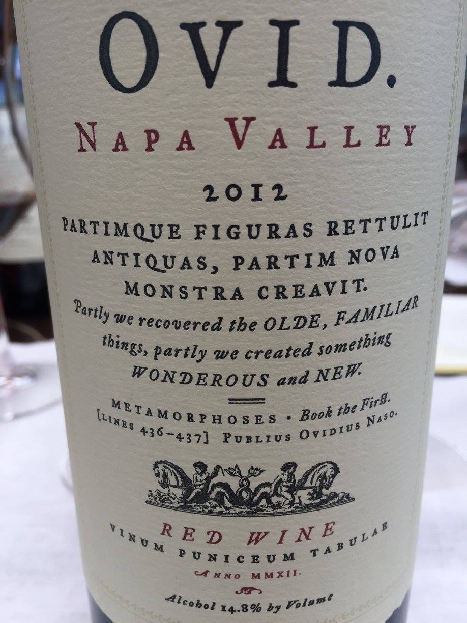 OVID 2012 – Napa Valley