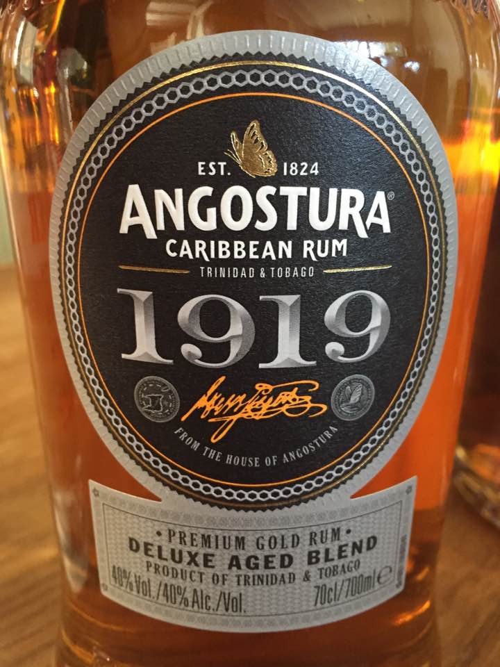 Angostura 1919 – Premium Gold Rum – Deluxe Aged Blend – Trinidad & Tobago
