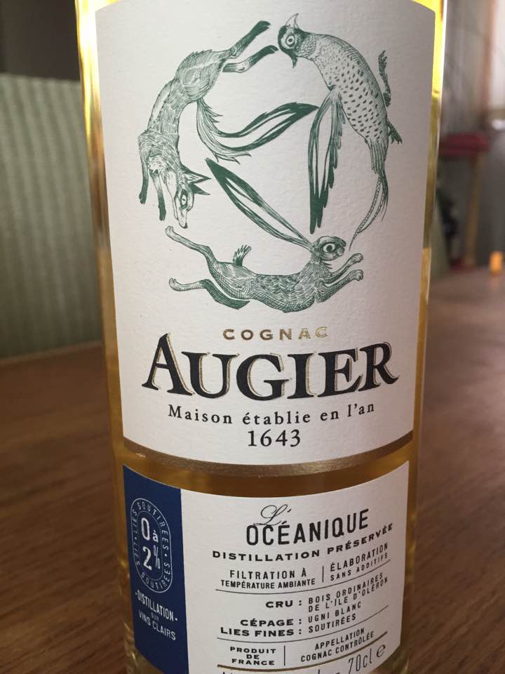Augier – VSOP – L’Océanique – Cognac – Cru Bois Ordinaires de l’Ile d’Oléron