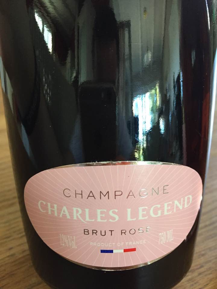 Champagne Charles Legend – Brut rosé