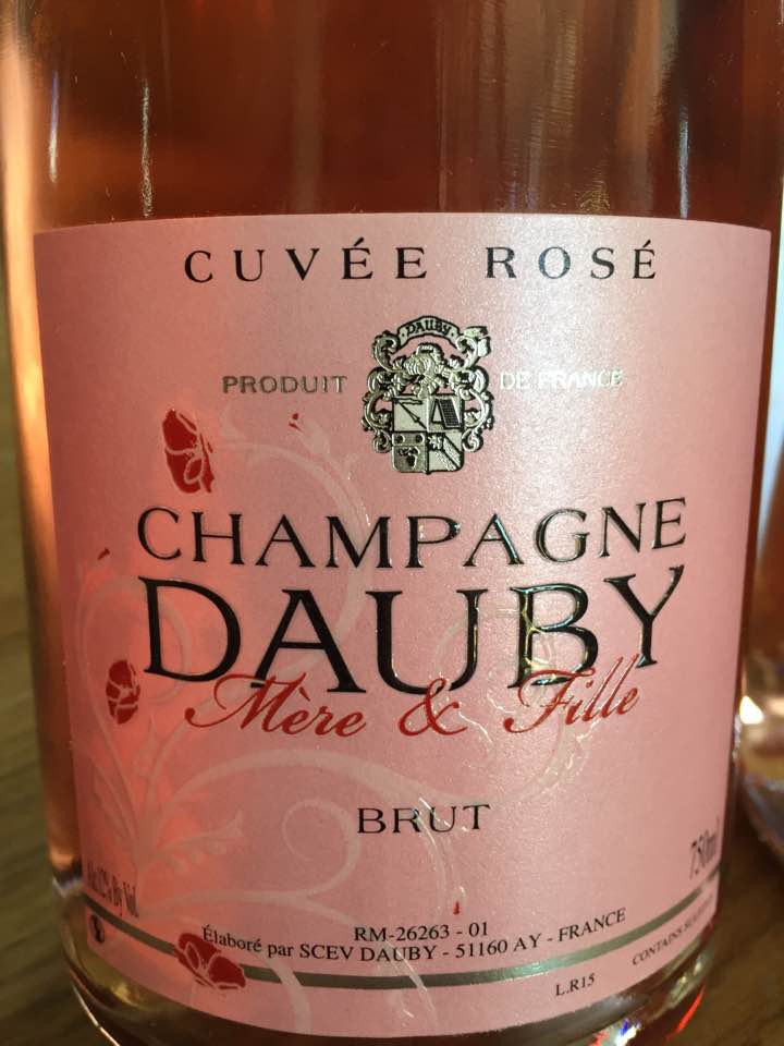 Champagne Dauby Mère & Fille – Cuvée Rosé – Brut