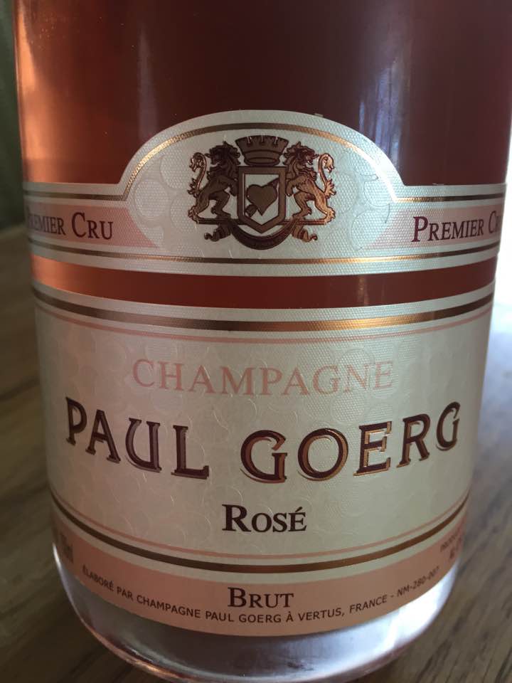 Champagne Paul Goerg – Rosé – Brut – 1er Cru