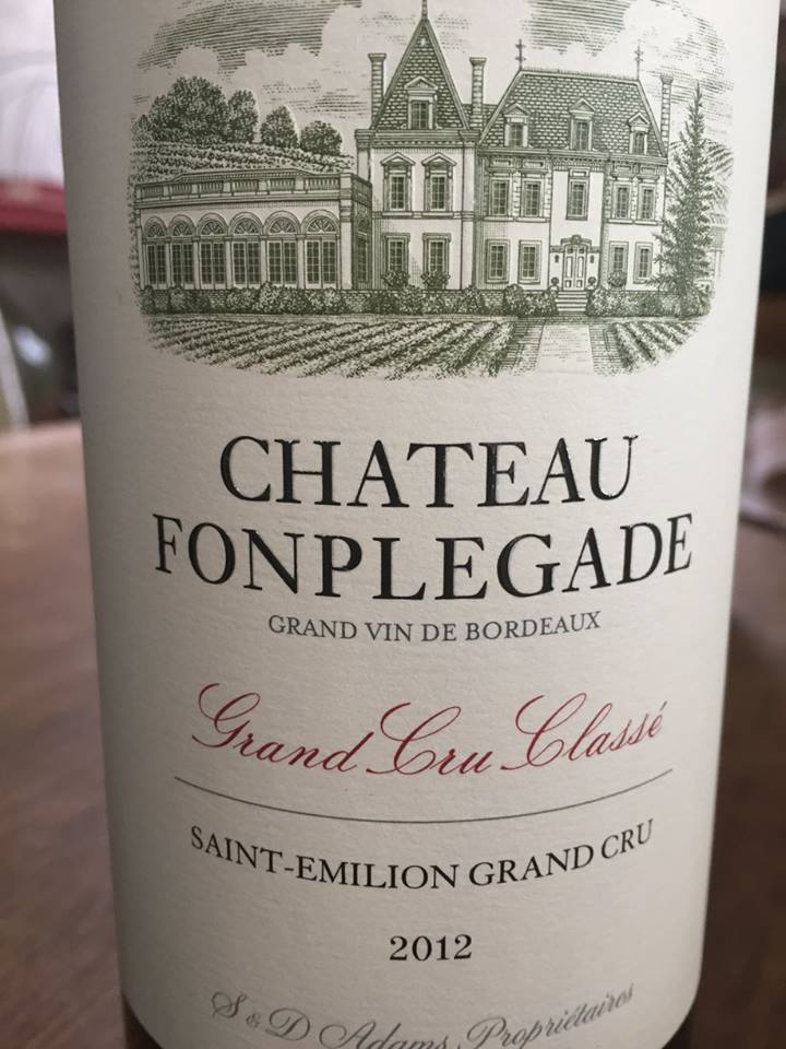 Château Fonplegade 2012 – Saint-Emilion Grand Cru Classé