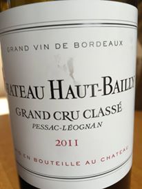 Château Haut-Bailly 2011 – Pessac-Léognan, Grand Cru Classé de Graves