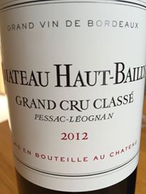 Château Haut-Bailly 2012 – Pessac-Léognan, Grand Cru Classé de Graves