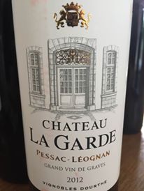 Château La Garde 2012 – Pessac-Léognan