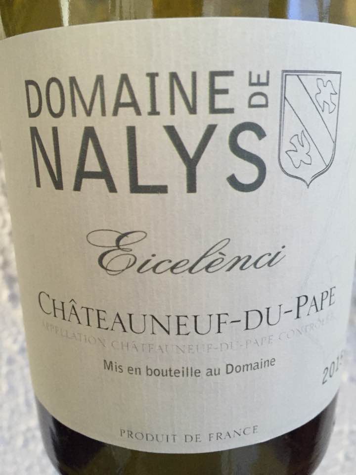 Domaine de Nalys 2015 – Cuvée Eicelènci – Chateauneuf-du-Pape