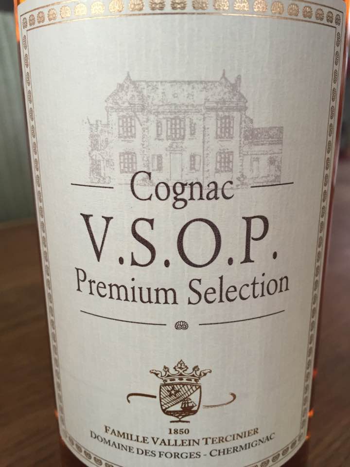 Famille Vallein Tercinier – Domaine Des Forges – VSOP – Premium Selection – Cognac