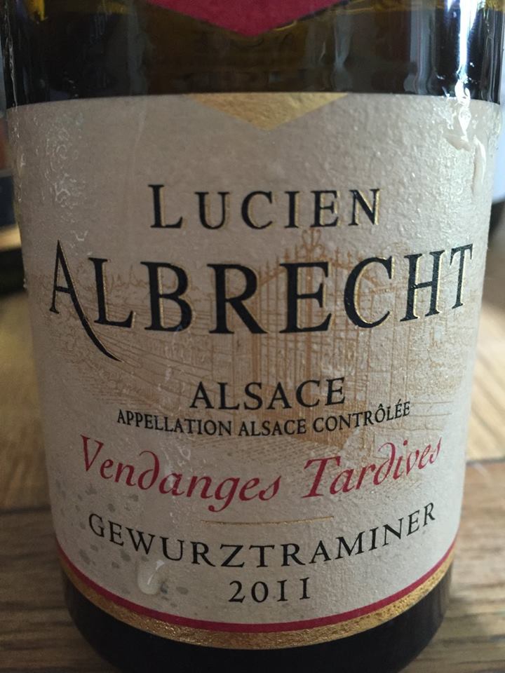 Lucien Albrecht – Gewurztraminer 2011 – Vendanges Tardives – Alsace