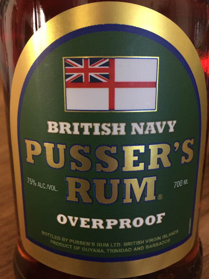 Pusser’s Rum – Overproof – Barbados