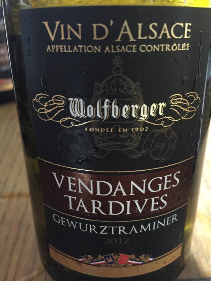 Wolfberger – Gewurztraminer 2012 – Vendanges Tardives – Alsace