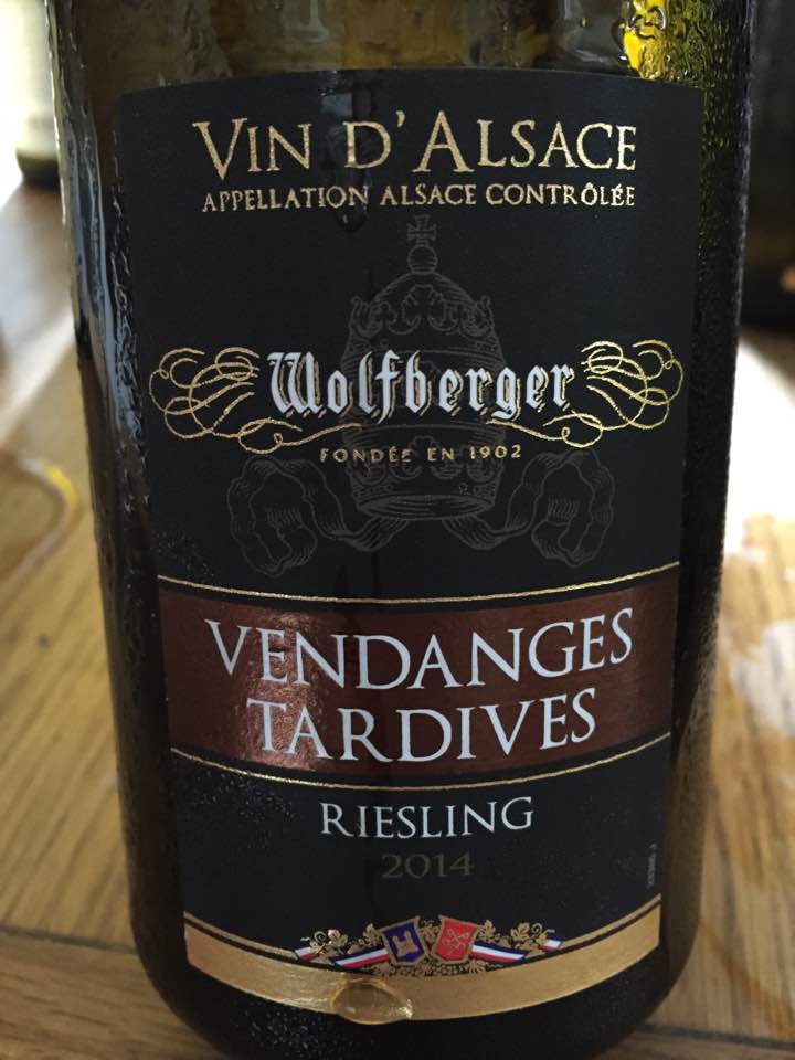 Wolfberger – Riesling 2014 – Vendanges Tardives – Alsace