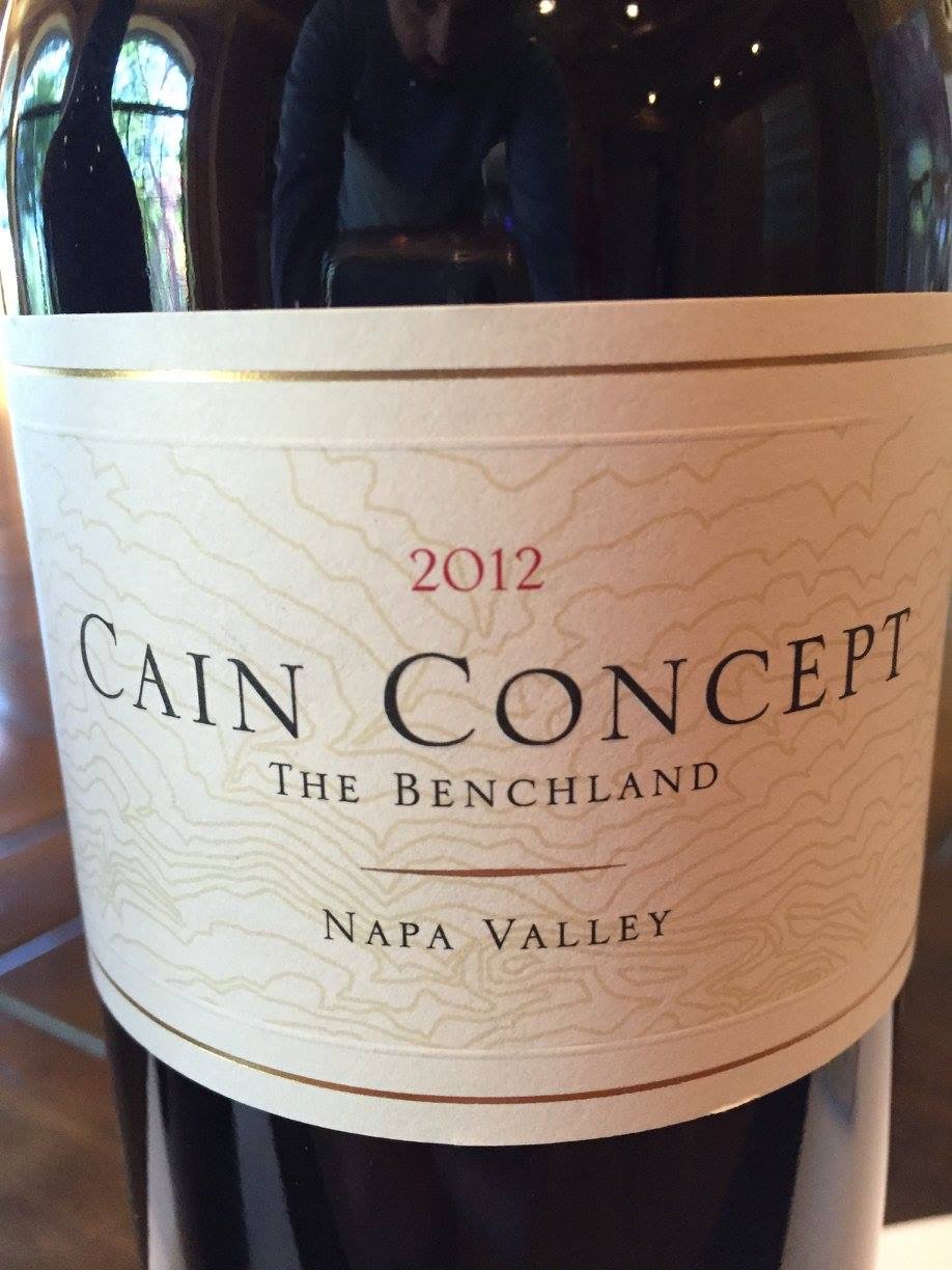 Cain Concept 2012 – The Benchland – Napa Valley