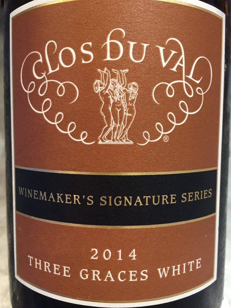 Clos du Val – Three Graces White 2014 – Winemaker’s Signature Series – Napa Valley
