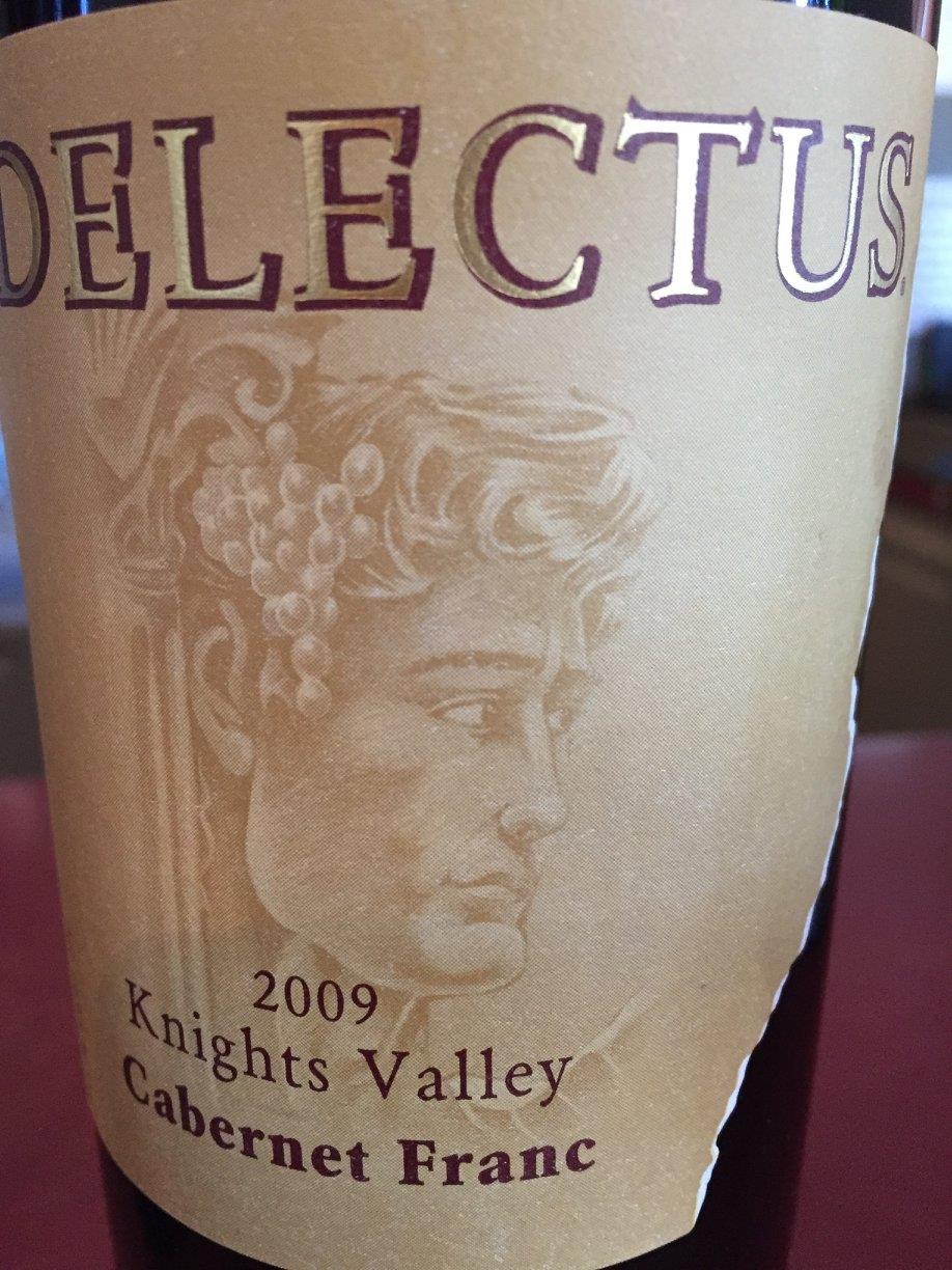 Delectus – Cabernet Franc 2009 – Knights Valley