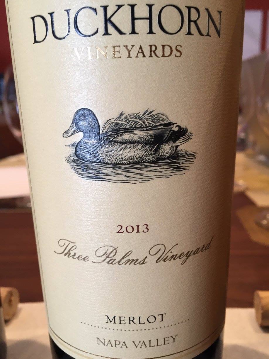Duckhorn Vineyards – Three Palms Vineyards Merlot 2013 – Napa Valley