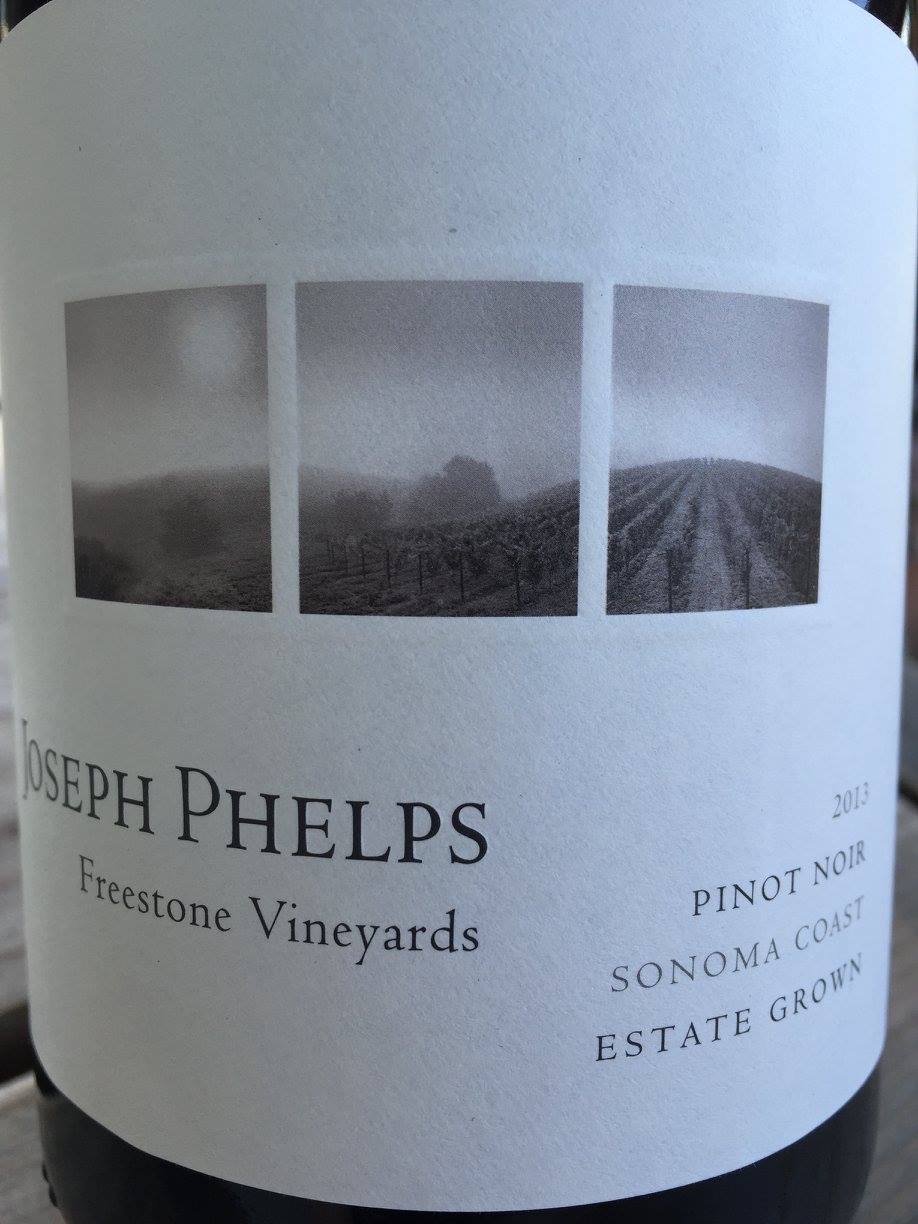 Joseph Phelps – Pinot Noir 2013 Freestone Vineyards – Sonoma Coast