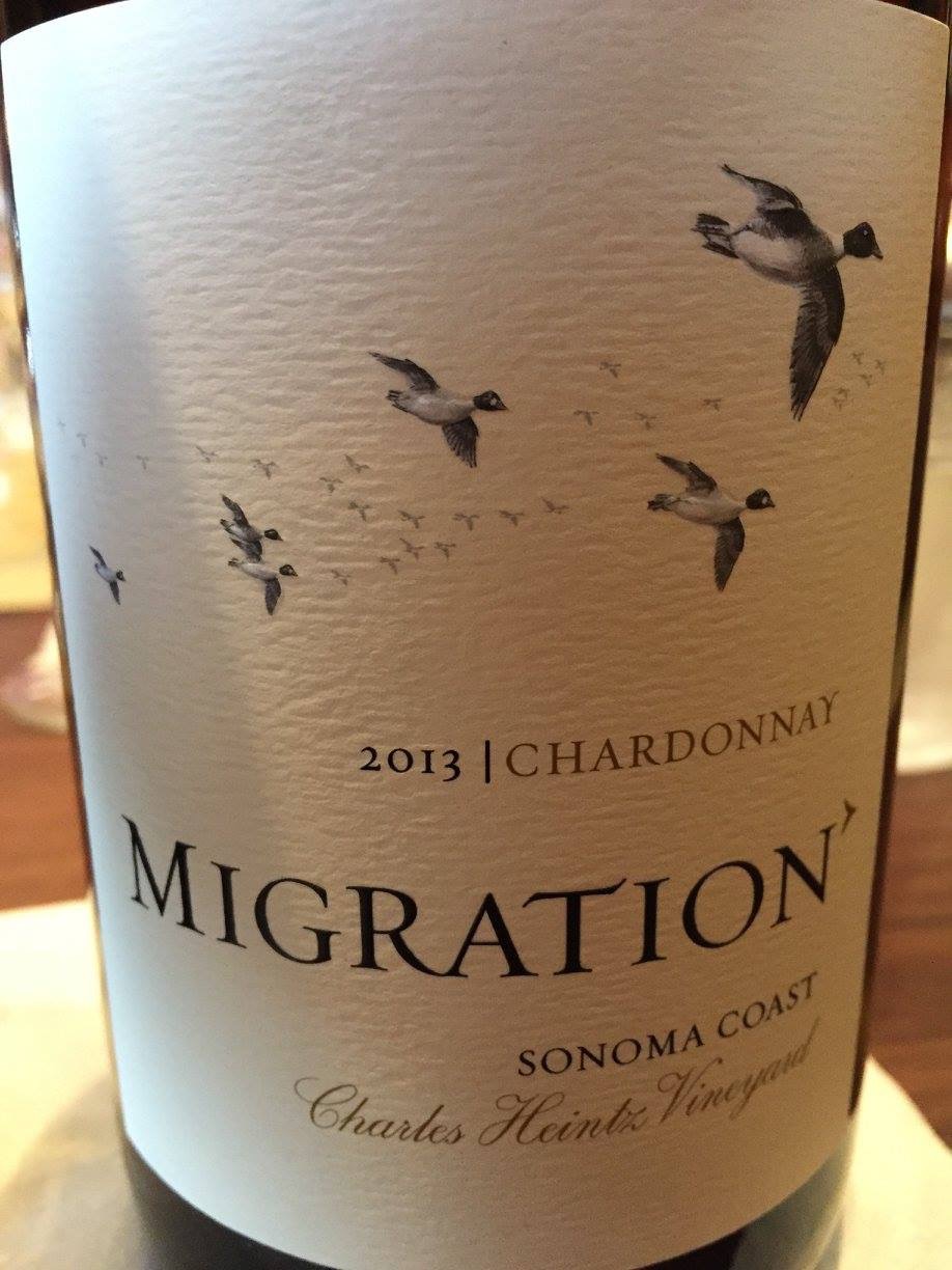 Migration – Chardonnay 2013 – Charles Heintz Vineyard – Sonoma Coast