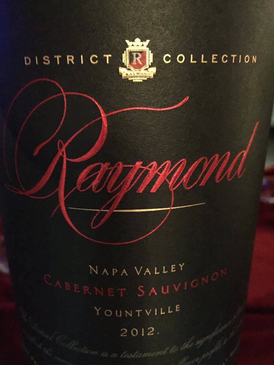 Raymond Vineyard & Cellar – Yountville Cabernet Sauvignon 2012 – District collection – Napa Valley