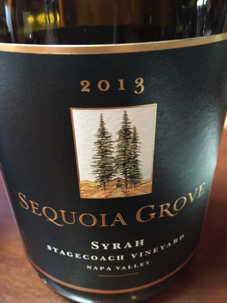 Sequoia Grove – Syrah 2013 – Stagecoach Vineyard – Napa Valley