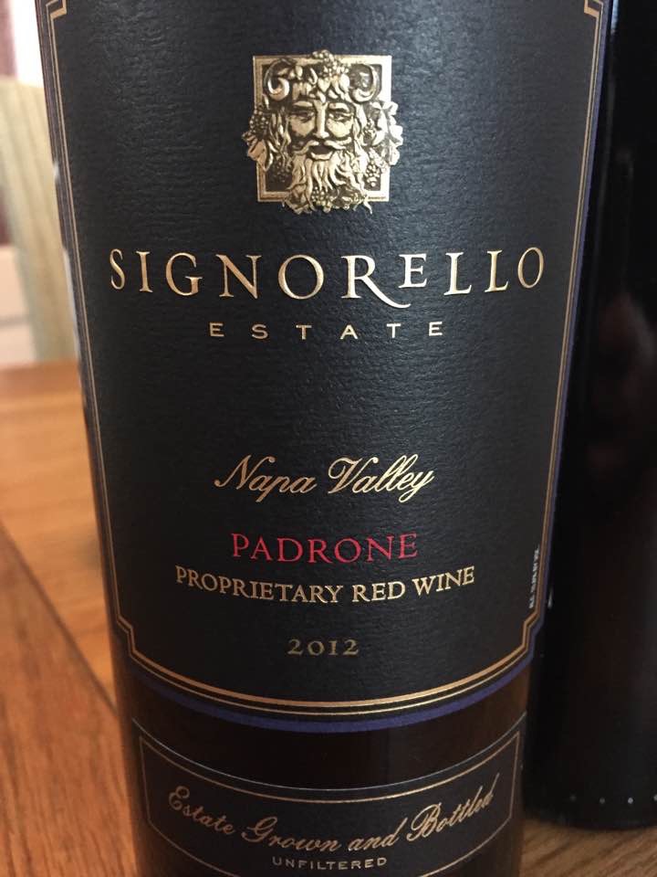 Signorello Estate – Padrone 2012 – Proprietary Red Wine – Napa Valley