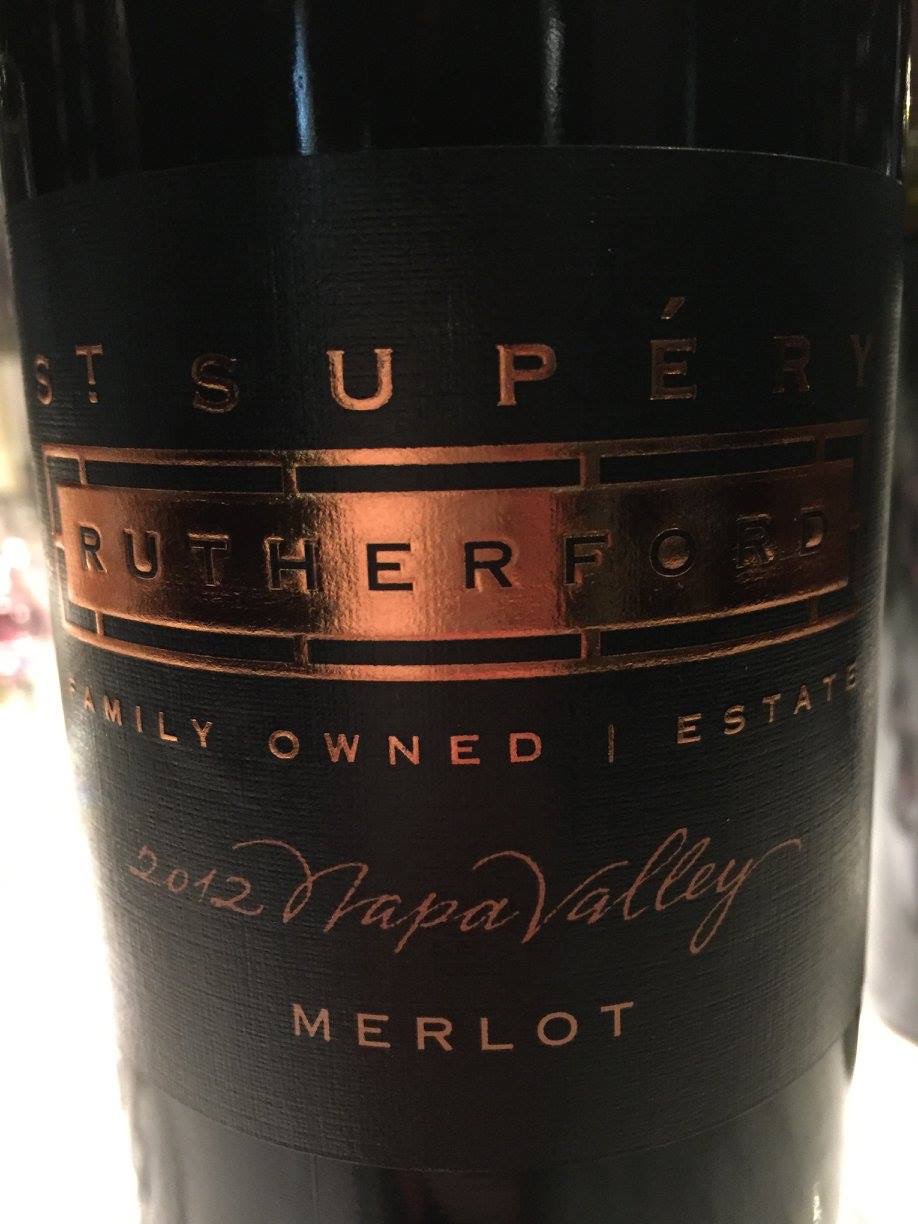 St Supery – Rutherfort Estate Vineyard Merlot 2012 – Napa Valley