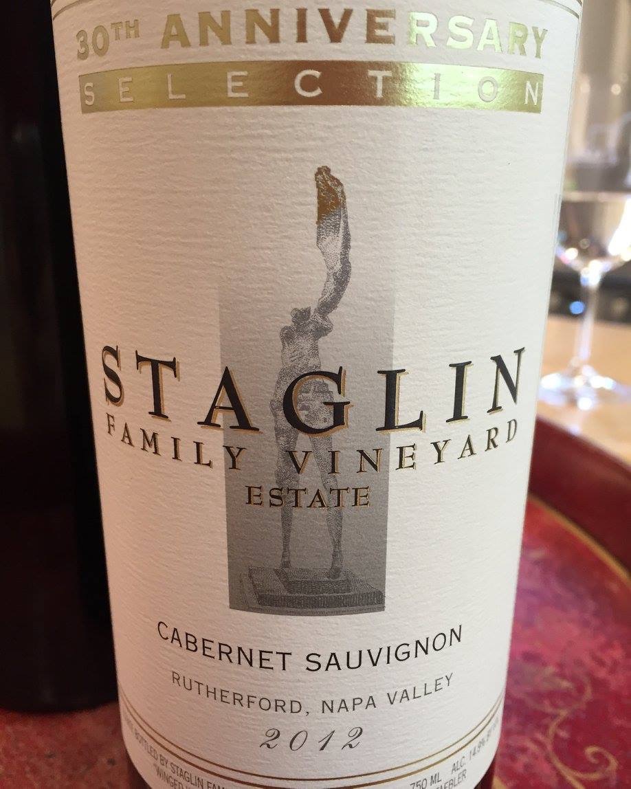 Staglin Family Vineyard – Cabernet Sauvignon 2012 – 30th anniversary Selection – Rutherford, Napa Valley